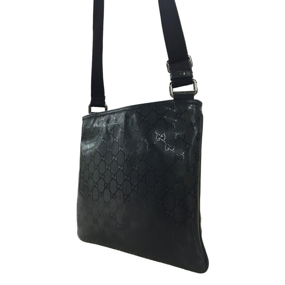 Gucci GG Imprime Monogram Messenger Bag Black - Picture 2 of 6